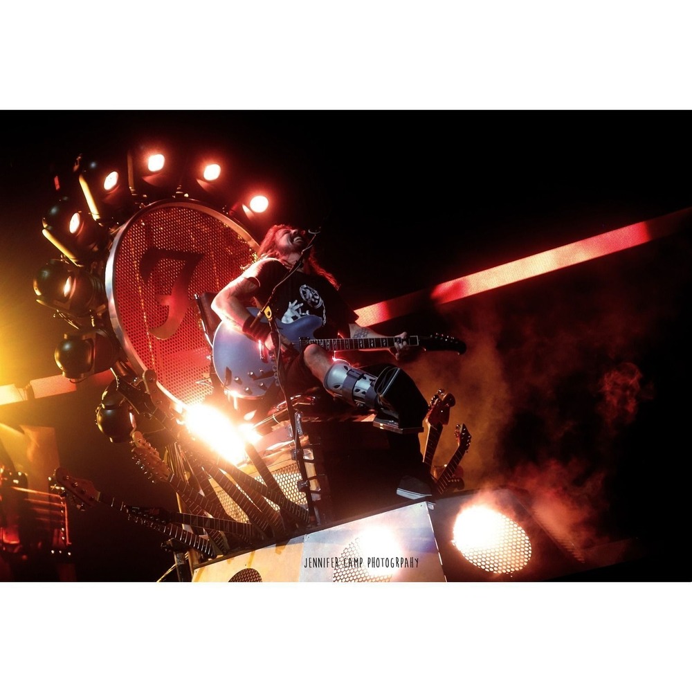 Dave Grohl Foo‎ Fighters Concert Photo, Fine Art Print Size 5x7